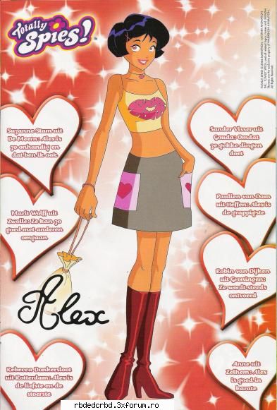 alex totally spies